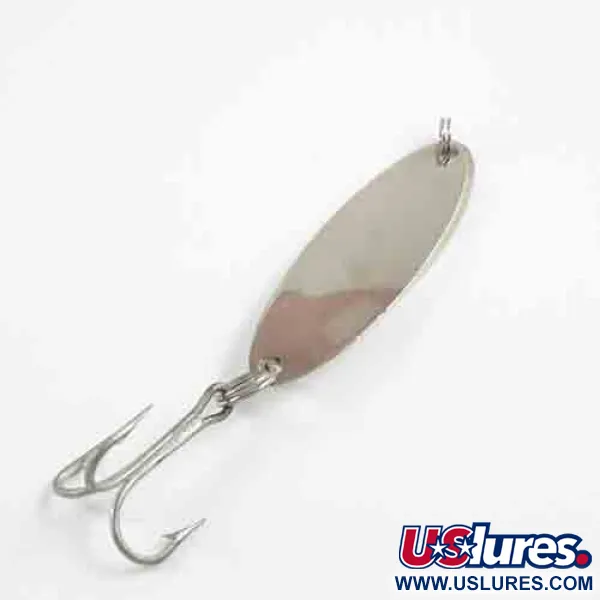 Vintage Acme Kastmaster, 1oz Nickel fishing spoon #2853