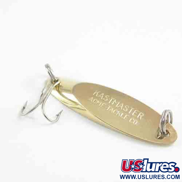 Vintage  Acme Kastmaster , 1/4oz Gold fishing spoon #2856