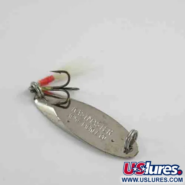 Vintage Acme Kastmaster, 1/4oz Nickel fishing spoon #2857