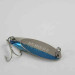 Vintage  Acme Kastmaster , 1/4oz Nickel / Blue fishing spoon #2858