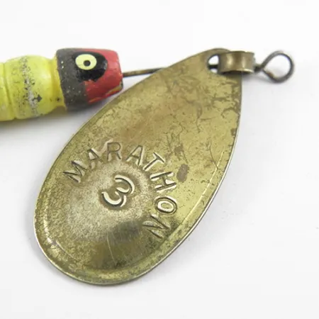 Vintage Marathon 3, 3/16oz Brass spinning lure #2873