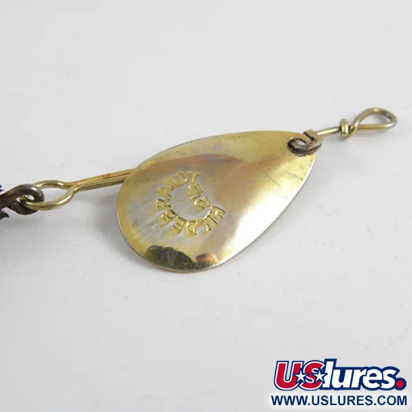 Vintage  Hildebrandt Spinners Hildebrandt, 1/8oz Gold spinning lure #2874