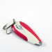 Vintage  Eppinger Dardevle Spinnie, 1/3oz Red / White / Nickel fishing spoon #2893