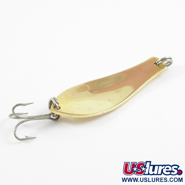 Vintage  Prescott Spinner Little Doctor 255, 1/4oz Gold fishing spoon #2902
