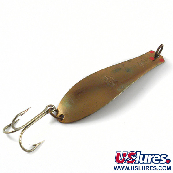 Vintage Prescott Spinner Big Doctor 285, 1oz Bronze (Brass) fishing spoon  #2903