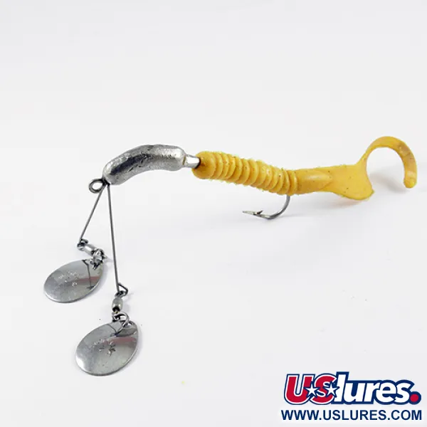 Vintage  Hildebrandt Spinners Spinner Bait Hildebrandt 2, 1/2oz Nickel spinning lure #2908