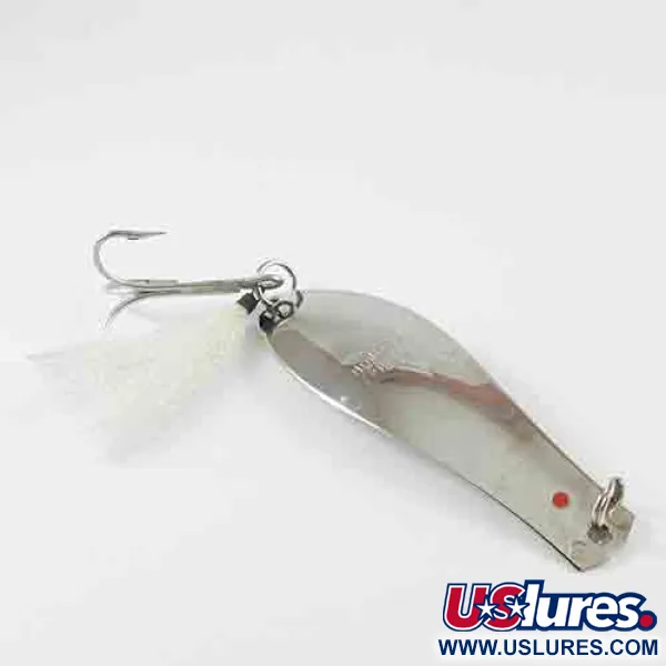 Vintage  Prescott Spinner Little Doctor 275, 3/4oz Nickel fishing spoon #2913