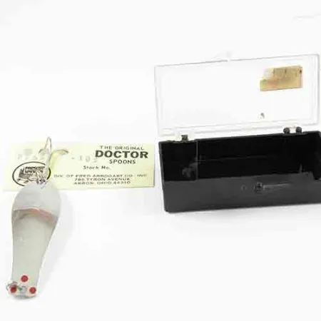 Prescott Spinner Little Doctor 265, 1/3oz Nickel fishing spoon #2915