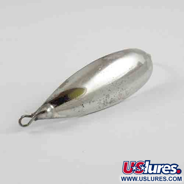 Vintage   Weedless Johnson Silver Minnow, 1/3oz Silver fishing spoon #2926