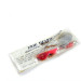   Erie Dearie Walleye Killer, 2/5oz Nickel / Red spinning lure #2931