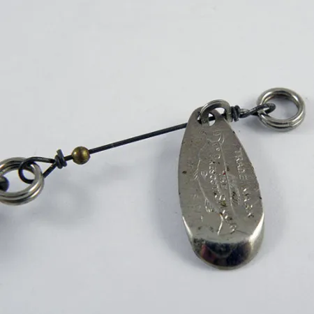 Vintage Prescott Spinner, 1/8oz Nickel spinning lure #2933