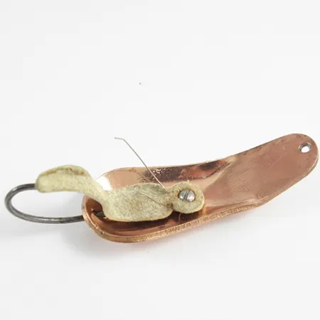 Vintage Pflueger  Weedless Pflueger, 3/5oz Copper fishing spoon #2945