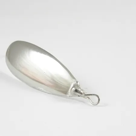 Vintage Johnson johnson Silver Minnow, 3/16oz Silver fishing spoon #2946