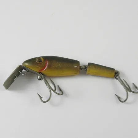 Vintage L&S Bait Mirro lure MirrOlure Bass-master, 1/16oz Golden Natural fishing lure #2949