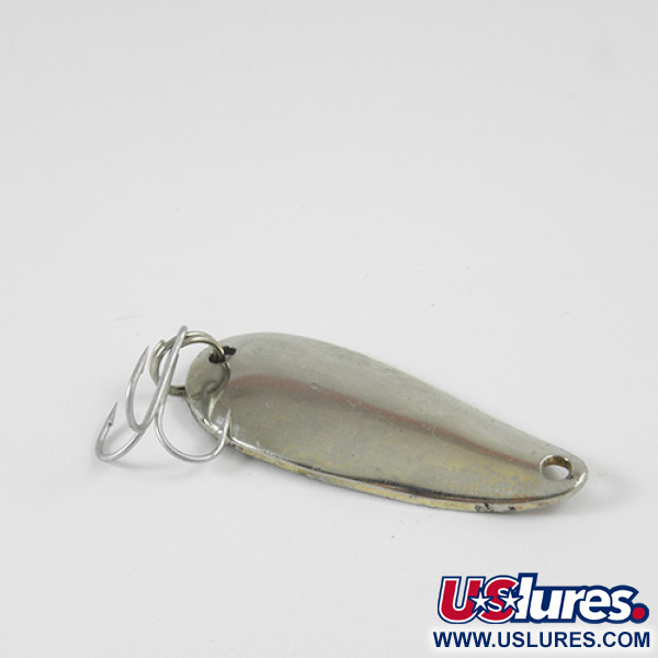 Vintage  Acme Wonderlure, 1/4oz Nickel / Brass fishing spoon #2952