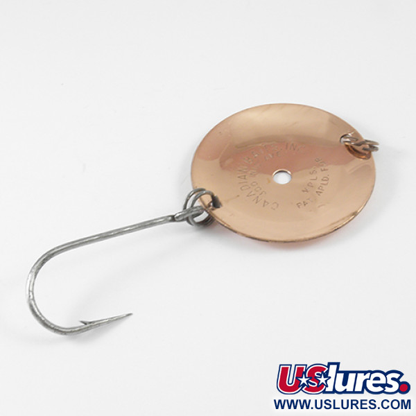 Vintage   Canadian Bait, 3/4oz Copper fishing spoon #2959