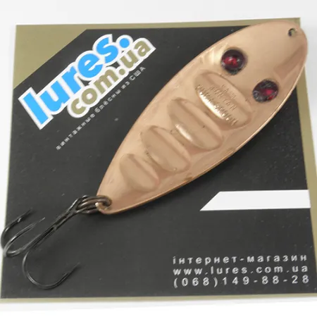 Vintage Paul Bunyan Ruby Spoon, 1oz Copper fishing spoon #2960