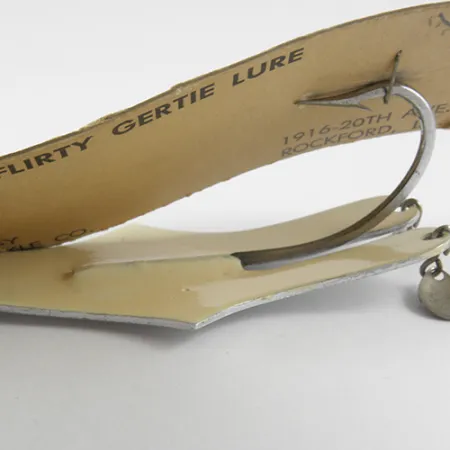 Other Weedless Flirty Gertie, 3/4oz Nickel / Red fishing spoon #2961