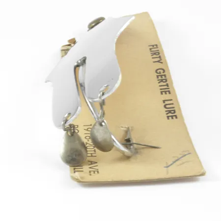 Other Weedless Flirty Gertie, 3/4oz Nickel / Red fishing spoon #2961