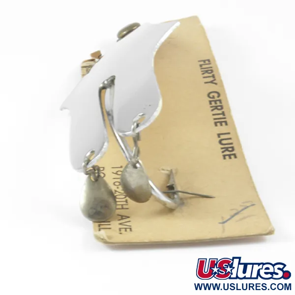 Other Weedless Flirty Gertie, 3/4oz Nickel / Red fishing spoon #2961