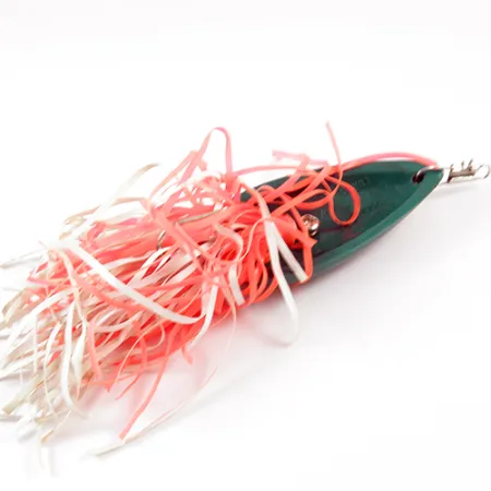 Vintage Swamp Fox Weedless Original Moss Boss, 1/3oz Frog (Green / Yellow) fishing spoon #2969