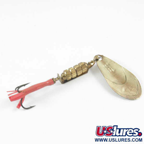 Vintage  Marathon Bait Company Marathon Valse, 2/5oz Brass spinning lure #2970