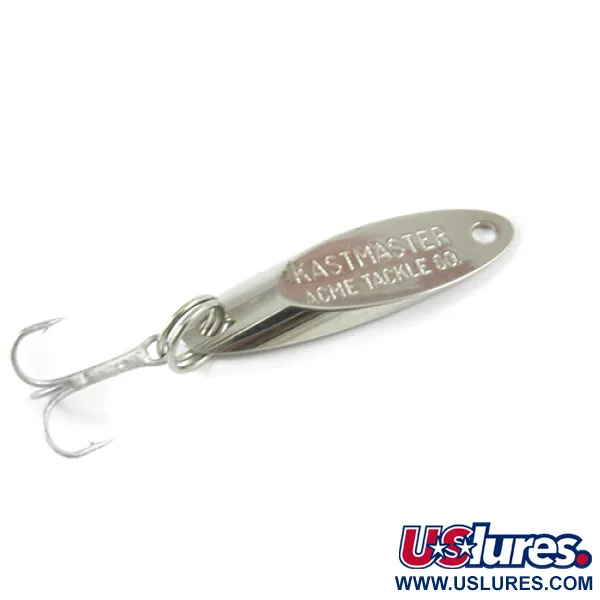 Vintage  Acme Kastmaster , 1/8oz Nickel fishing spoon #2979