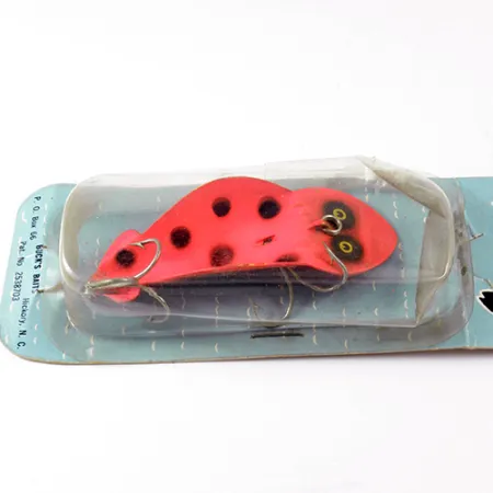 Buck Perry Spoonplug Series 200, 3/5oz Red / Black fishing spoon #2978