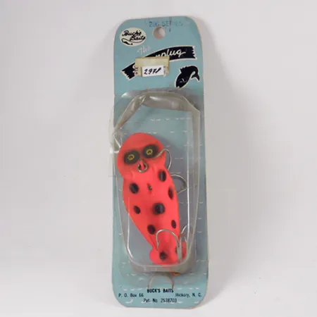 Buck Perry Spoonplug Series 200, 3/5oz Red / Black fishing spoon #2978