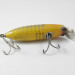 Vintage  Millsite Tackle Millsite Wig Wag Floater , 2/5oz Yellow / Red fishing lure #2987