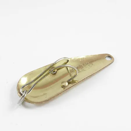 Vintage Other Weedless Katch King, 1/3oz Hammered Brass fishing spoon #2996