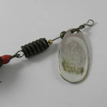 Vintage Mepps Comet 2, 3/16oz Nickel spinning lure #3005