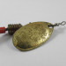 Vintage   Mepps Aglia 2, 3/16oz Brass spinning lure #3006