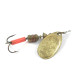 Vintage   Mepps Aglia 2, 3/16oz Brass spinning lure #3006