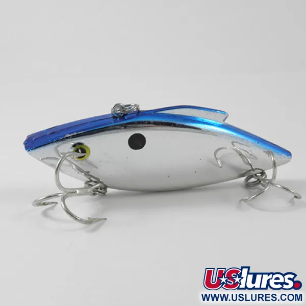 Vintage  Bill Lewis Rat-L-Trap, 1/2oz Blue / Silver fishing lure #3008