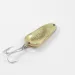 Vintage  Weller Spinno-King 00, 1/4oz Nickel / Gold fishing spoon #3012