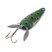 Vintage  Marathon Bait Company Marathon, 2/5oz Frog (Green / Yellow / Nickel) fishing spoon #3016