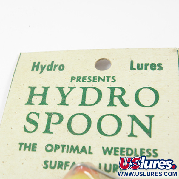  Hydro Lures Weedless Hydro Spoon, 3/5oz Yellow fishing lure #9251