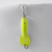 Vintage  Acme Dazzler #2, 1/4oz Yellow / Nickel fishing spoon #3021