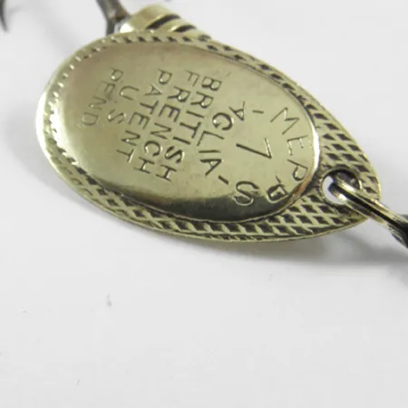 Vintage Mepps Aglia 1, 1/8oz Brass spinning lure #3028