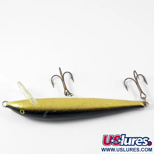Vintage Rapala Countdown, 3/5oz Golden Natural fishing lure #3033