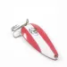 Vintage  Eppinger Dardevle Spinnie, 1/3oz Red / White / Nickel fishing spoon #3036