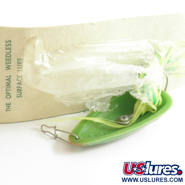  Hydro Lures Weedless Hydro Spoon, 3/5oz Green fishing spoon #3038