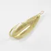 Vintage   Weedless Johnson Silver Minnow, 2/5oz Gold fishing spoon #3042