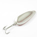 Vintage  Eppinger Dardevle Dardevlet , 3/4oz Red / White / Nickel fishing spoon #3047