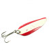 Vintage  Eppinger Dardevle Dardevlet , 3/4oz Red / White / Nickel fishing spoon #3047