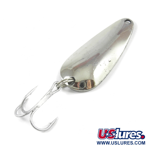 Vintage  Nebco Aqua Spoon, 1/4oz Nickel fishing spoon #3049