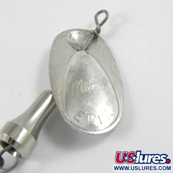 Vintage   Mepps Elix 2, 1/8oz Silver spinning lure #3062
