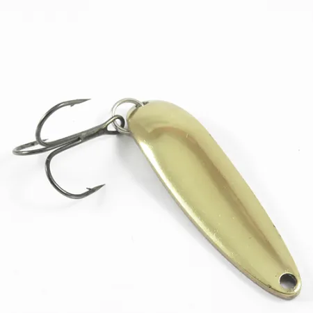 Vintage Luhr Jensen Krocodile Die #4, 3/4oz Brass fishing spoon #3072