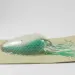  Hydro Lures Weedless Hydro Spoon, 3/5oz White / Green fishing spoon #3074